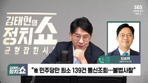 [정치쇼] 김승원 "檢 '통신사찰', 수원 계곡서 닭백숙 하는 내 친구도 털렸다"