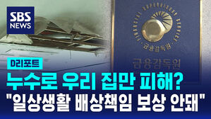 [D리포트] 누수로 우리 집만 피해?&hellip;"일상생활 배상책임보험 보상 안돼"