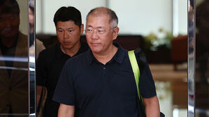 정의선 "올림픽에서 양궁 잘돼 좋아&hellip;배드민턴도 잘했다"