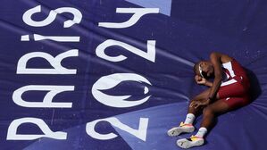 [올림픽] 1차 땐 주저 앉았지만&hellip;2차 시도 성공해낸 챔피언 (높이뛰기 남자 예선)