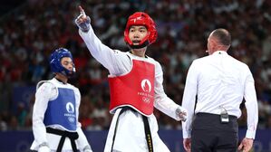 [올림픽] "클래스가 느껴집니다!" 박태준, 비디오 판독 끝에 준결승 진출 확정! (태권도 남자 -58KG 8강)