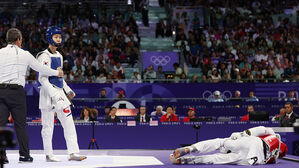 [올림픽] '기권 받아낸' 박태준 "심판 선언 전까지는 발 나가야 한다"