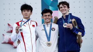 [올림픽] 0.02초 차로 승리&hellip;인도네시아, 클라이밍에서 대회 첫 금메달