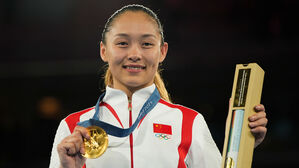 복싱 창위안, 임애지 꺾은 아크바시 잡고 금메달