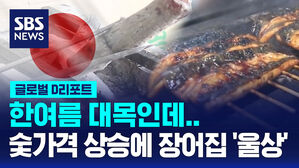[글로벌D리포트] 한여름 대목인데&hellip;숯 가격 상승에 장어집 '울상'