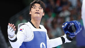 [올림픽] 태권도 서건우, 남자 80kg급 4강 안착
