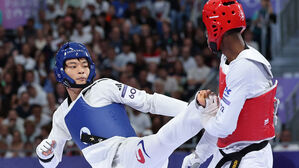 [올림픽] 태권도 남자 80kg급 서건우, 준결승서 아쉬운 패배