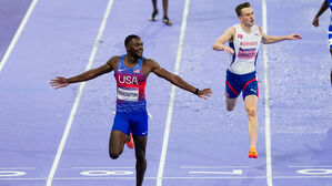 [올림픽] 라이 벤저민, 남자 400m 허들 우승&hellip;'만년 2등' 설움 털어내
