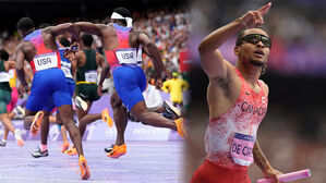 [영상] 배턴 넘기다 아차&hellip;남 400m 계주 미국은 실격, 캐나다 우승 [스프]