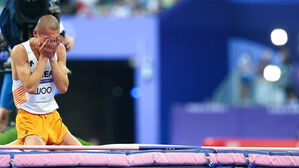 [올림픽] 눈물 보인 우상혁 "올 시즌 아쉬워&hellip;2028년 LA 올림픽 불꽃"