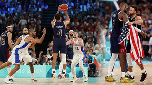 [영상] 르브론-커리의 올림픽 라스트 댄스…미국, 프랑스 꺾고 5연패 [스프]