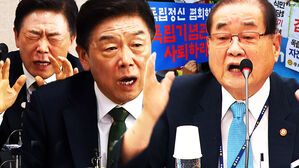 [영상] '기자와 설전' 독립기념관장에 "사태 모르나!" 광복회장 격분&hellip;"내가 뉴라이트? 근거 좀" 오늘도 '적극 반박'하자