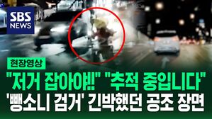 [영상] 뺑소니범 발견 후 "술 먹었다, 저거 잡아야 해!" 택시 기사와 경찰의 공조 추격전 끝에 검거