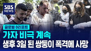 [글로벌D리포트] 가자 비극 계속&hellip;생후 3일 된 쌍둥이 폭격에 사망