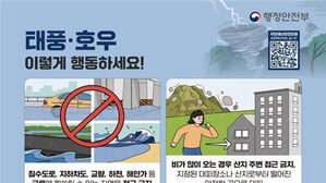 태풍 '종다리' 접근에 중대본 1단계 가동&hellip;위기경보 '주의' 상향