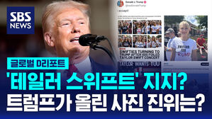 [글로벌D리포트] 테일러 스위프트 '트럼프 지지?' "난 수락"