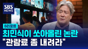 [D리포트] 최민식이 쏘아 올린 관람료 논란 "좀 내려라"