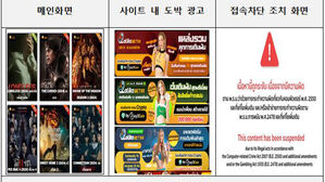 문체부, K-콘텐츠 불법 유통 태국 사이트 첫 접속 차단