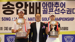 이재원, 1타 차로 안성현 제치고 송암배 아마골프 우승