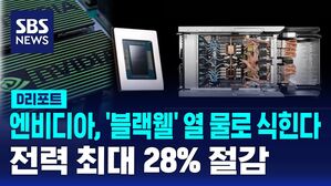 [AI D리포트] 엔비디아 '블랙웰' 열, 물로 식힌다&hellip;전력 최대 28% 절감
