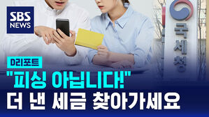 [D리포트] "피싱 아닙니다"&hellip;"더 낸 세금 찾아가세요"