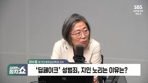 [정치쇼] 이수정 "텔레그램 '겹지인방'에 초중고 초토화&hellip;배경엔 지인능욕 문화"