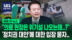 [바로이뉴스] "의료 현장에선 위기설 나오는데&hellip;" 윤석열 대통령 기자회견