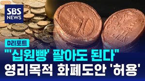 [D리포트] "'십원빵' 팔아도 돼"&hellip;영리목적 화폐도안 활용 허용