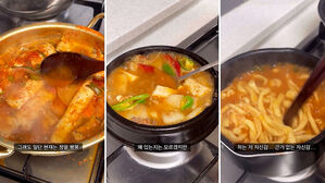 수려한 솜씨에 앳된 말투…SNS서 화제된 중2 '혼밥 요리사'