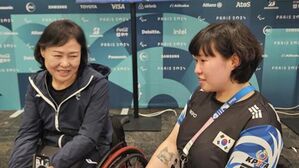 강외정과 이미규 (사진=대한장애인체육회 제공, 연합뉴스)