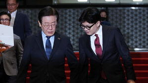 한동훈, 이재명 '계엄령 준비' 주장에 "사실 아니면 국기문란"