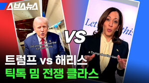 트럼프 해리스 틱톡 밈 전쟁 클라스 스브스뉴스