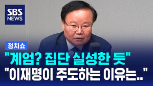 [정치쇼] 김재원 "계엄? 야당 집단 실성한 듯&hellip;선고 앞둔 이재명의 반격 행위"