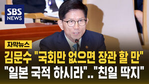 [자막뉴스] 김문수 "국회 없으면 장관 할 만&hellip;우리 선조들 국적은 일본"