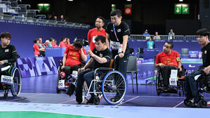 보치아, 혼성단체 준결승서 중국에 3-7 패배&hellip;동메달 결정전으로