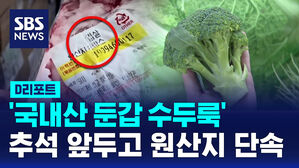 [D리포트] '국내산 둔갑 수두룩'&hellip;추석 앞두고 원산지 표시 단속