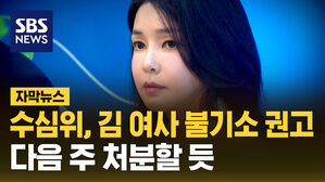 수심위, 김 여사 불기소 권고&hellip;다음 주 처분할 듯