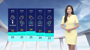 [날씨] '서울 낮 32도' 늦더위 기승&hellip;남부 중심 소나기