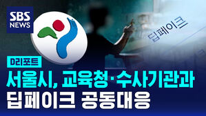 [D리포트] 서울시, 교육청&middot;수사기관과 딥페이크 공동대응