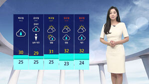 [날씨] '서울 최고 35도' 어제보다도 덥다&hellip;곳곳 소나기