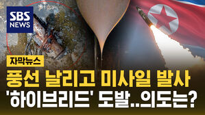 [자막뉴스] 북한 단거리 탄도미사일 여러 발 발사&hellip;오물 풍선에 이어 도발