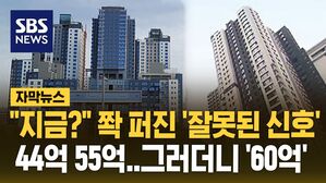 [자막뉴스] "지금?" 쫙 퍼진 '잘못된 신호'&hellip;44억 55억, 그러더니 '60억'