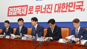 민주 "검찰, 문 전 대통령&middot;이재명 대표에 행패&hellip;맞서 싸우겠다"