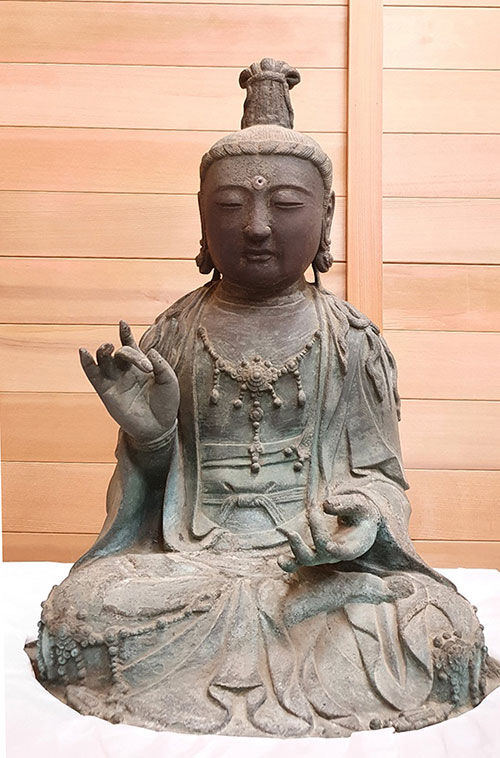 고려시대 금동관음보살좌상 (사진=연합뉴스)