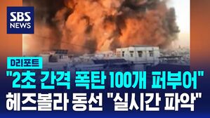 [글로벌D리포트] "2초 간격 100개 투하" 초토화한 이스라엘&hellip;"나스랄라 동선 실시간 파악"