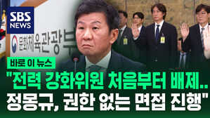 [바로이뉴스] "전력 강화위원 처음부터 배제&hellip;정몽규, 권한 없는 면접 진행"