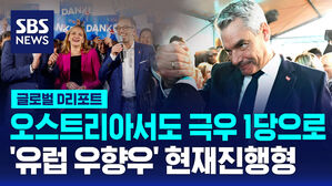 [글로벌D리포트] 오스트리아서도 극우 1당으로&hellip;'유럽 우향우' 현재진행형