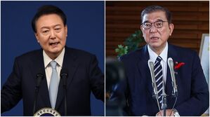 일본 정부 "이시바 총리, 윤석열 대통령과 취임 후 첫 전화회담"