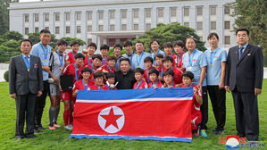 북, 연일 U-20 여자축구 우승 선전&hellip;김덕훈 총리가 연회 마련