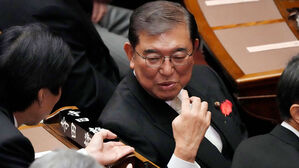 이시바, 첫 국회 연설서 "한일 협력 쌍방 이익&hellip;한미일 한층 협력"